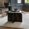 Gallery Direct Amalfi Black Marble Coffee Table Gallery Direct Amalfi Black Marble Coffee Table