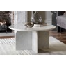 Gallery Direct Amalfi White Marble Coffee Table