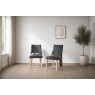 Cara Oak Small 150-190cm Extending Dining Table Set + 6 Luna Dining Chairs in Charcoal Cara Oak Small 150-190cm Extending Dining Table Set + 6 Luna Dining Chairs in Charcoal
