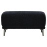 Albany Stool in Black Lux Boucle Albany Stool in Black Lux Boucle