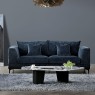Lenox 2 Seater Sofa in Aegean Blue Velvet Lenox 2 Seater Sofa in Aegean Blue Velvet