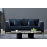 Lenox 2 Seater Sofa in Aegean Blue Velvet