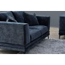 Lenox 2 Seater Sofa in Aegean Blue Velvet Lenox 2 Seater Sofa in Aegean Blue Velvet