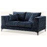 Lenox 2 Seater Sofa in Aegean Blue Velvet Lenox 2 Seater Sofa in Aegean Blue Velvet