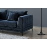 Lenox 3 Seater Sofa in Aegean Blue Velvet Lenox 3 Seater Sofa in Aegean Blue Velvet