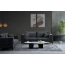 Lenox 3 Seater Sofa in Steel Grey Velvet Lenox 3 Seater Sofa in Steel Grey Velvet