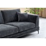 Lenox 3 Seater Sofa in Steel Grey Velvet Lenox 3 Seater Sofa in Steel Grey Velvet
