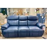 Ex-Display Liskeard - Boston 3 Seater Power Recliner Leather Sofa