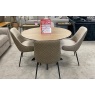 Ex-Display St Austell - Sadie Round Dining Table + 4 Chairs