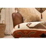 Tetrad Heritage Dakota Patterned Midi 2 Seater Sofa in Saddler and Mohican Leather Fabric Mix Tetrad Heritage Dakota Patterned Midi 2 Seater Sofa in Saddler and Mohican Leather Fabric Mix