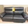 Ex-Display Truro - La-Z-Boy Dixie Leather 3 Seater Power Recliner Sofa