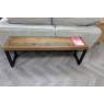 Ex-Display Newquay - Baker Nixon Reclaimed Wood 140cm Dining Bench
