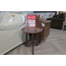 Ex-Display Newquay - Gallery Direct Madrid Round Side Table Walnut