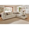 Toronto Fabric Large Corner Sofa Group with Wooden Stool Toronto Fabric Large Corner Sofa Group with Wooden Stool