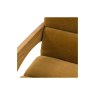Gallery Direct Marco Armchair in Verona Golden Gallery Direct Marco Armchair in Verona Golden