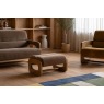 Gallery Direct Marco Footstool in Verona Sepia Gallery Direct Marco Footstool in Verona Sepia