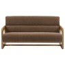 Gallery Direct Marco 3 Seater Sofa in Verona Sepia Gallery Direct Marco 3 Seater Sofa in Verona Sepia