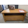 Ex-Display Newquay - Nebraska Oak Corner TV Unit
