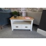 Ex-Display Newquay - Nebraska White Painted Small TV Unit