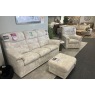 Ex-Display Redruth - G Plan Malvern 3 Seater Sofa, Power Recliner Chair & Footstool