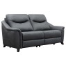 G Plan Olivia Leather Large Sofa with Heat, Lumbar and Headrest Functions