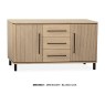 Medway Blond Oak Lamulux 150cm Large Sideboard