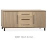 Medway Blond Oak Lamulux 180cm Large Sideboard Medway Blond Oak Lamulux 180cm Large Sideboard