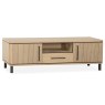 Medway Blond Oak Lamulux 160cm Large TV Unit Medway Blond Oak Lamulux 160cm Large TV Unit