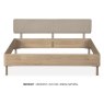 Medway Lamulux Wood-Effect Bed Frame Medway Lamulux Wood-Effect Bed Frame