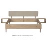 Medway Lamulux Wood-Effect Bed Frame Medway Lamulux Wood-Effect Bed Frame
