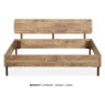 Medway Lamulux Wood-Effect Bed Frame Medway Lamulux Wood-Effect Bed Frame
