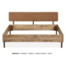 Medway Lamulux Wood-Effect Bed Frame Medway Lamulux Wood-Effect Bed Frame