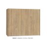 Midnight Lamulux Wood-Effect 5 Door Wardrobe