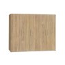 Midnight Lamulux Wood-Effect 5 Door Wardrobe