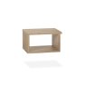 Midnight Lamulux Wood-Effect Open Bedside Table Midnight Lamulux Wood-Effect Open Bedside Table