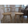 Ex-Display Newquay - Gallery Direct Craft Folding Dining Table Natural + 2 Chairs Ex-Display Newquay - Gallery Direct Craft Folding Dining Table Natural + 2 Chairs