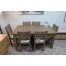 Ex-Display Newquay - Gallery Direct Hardwick Ext Dining Table 160-210cm + 6 Hardwick Chairs