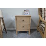 Ex-Display Newquay - Gallery Direct Malvern 2 Drawer Bedside Table