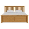 Salisbury Waxed Premium Oak Gas Lift Ottoman Storage Bedframe Salisbury Waxed Premium Oak Gas Lift Ottoman Storage Bedframe