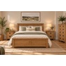 Salisbury Waxed Premium Oak Gas Lift Ottoman Storage Bedframe Salisbury Waxed Premium Oak Gas Lift Ottoman Storage Bedframe