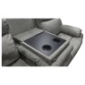 Ellena Marble Beige 3 Seater Recliner Sofa with Table Ellena Marble Beige 3 Seater Recliner Sofa with Table