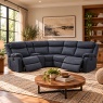 Ellena Marble Grey L Shape Recliner Corner Sofa with Storage Ellena Marble Grey L Shape Recliner Corner Sofa with Storage