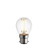 Gallery Direct B22 LED Filament Golf Clear Glass Gallery Direct B22 LED Filament Golf Clear Glass