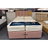 Ex-Display Plymouth - Hypnos King Size Divan Bed Set Zip & Link Medium & Firm