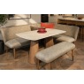 Lusso Ash 135cm Corner Dining Table Set with Sintered Stone Top Lusso Ash 135cm Corner Dining Table Set with Sintered Stone Top