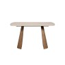 Lusso Ash 135cm Corner Dining Table Set with Sintered Stone Top Lusso Ash 135cm Corner Dining Table Set with Sintered Stone Top