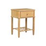 Willow Solid Oak Nordic 1 Drawer Bedside Table Willow Solid Oak Nordic 1 Drawer Bedside Table