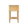 Willow Solid Oak Nordic 1 Drawer Bedside Table Willow Solid Oak Nordic 1 Drawer Bedside Table