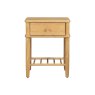 Willow Solid Oak Nordic 1 Drawer Bedside Table Willow Solid Oak Nordic 1 Drawer Bedside Table