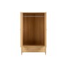 Willow Solid Oak Nordic Double Wardrobe Willow Solid Oak Nordic Double Wardrobe